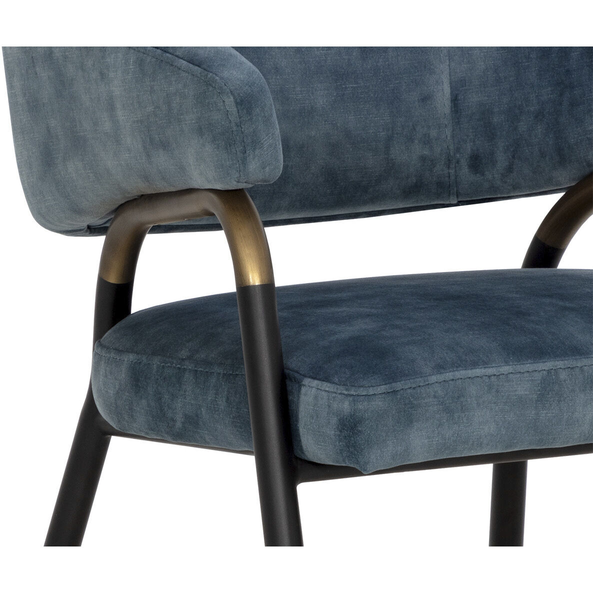 Sharqui Nono Petrol Dining Armchair